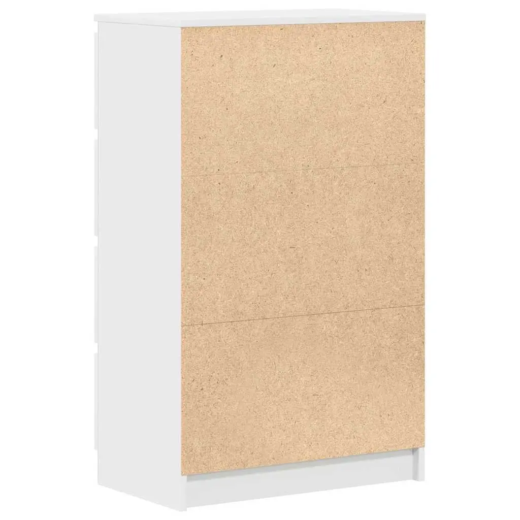 Sideboard White Storage Cabinet Engineered Wood Buffet Console Table Living