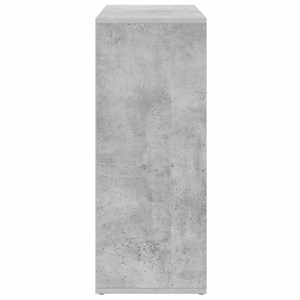Sideboard Grey Minimalist 60x30x75 cm Engineered Wood