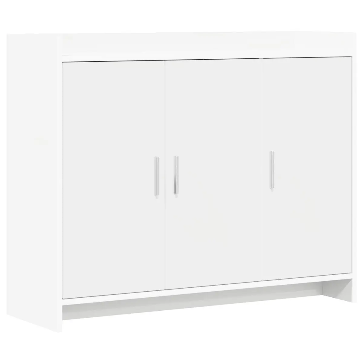 White Sideboard 98.5 x 33 x 80 cm for Home