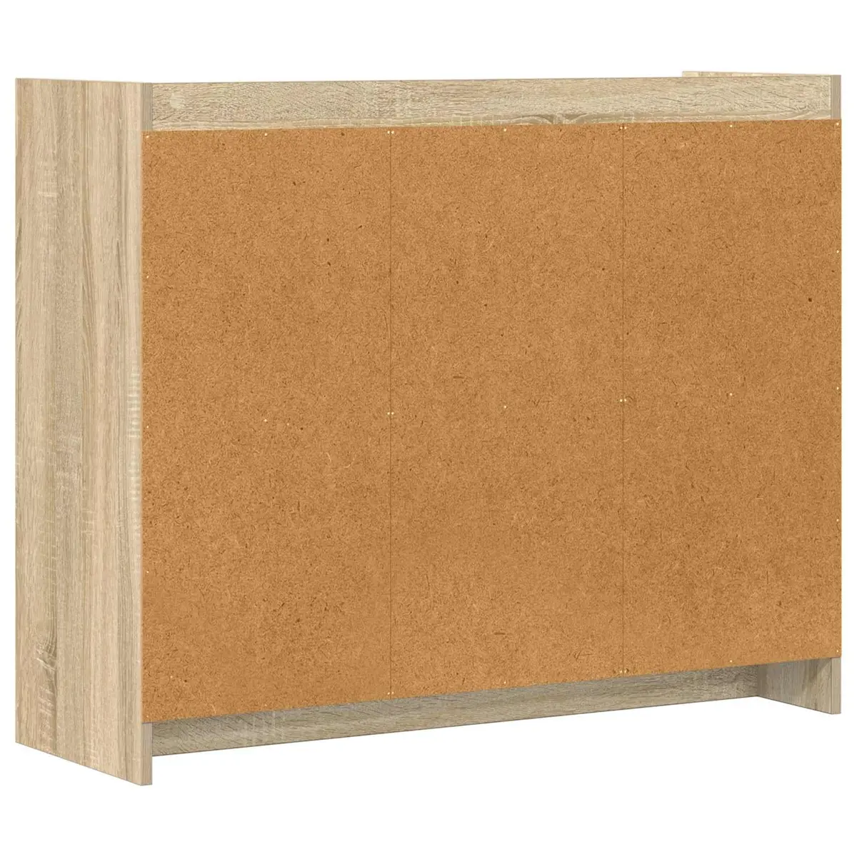 Sideboard Storage Cabinet Brown 98.5 x 33 x 80 cm Engineered Wood