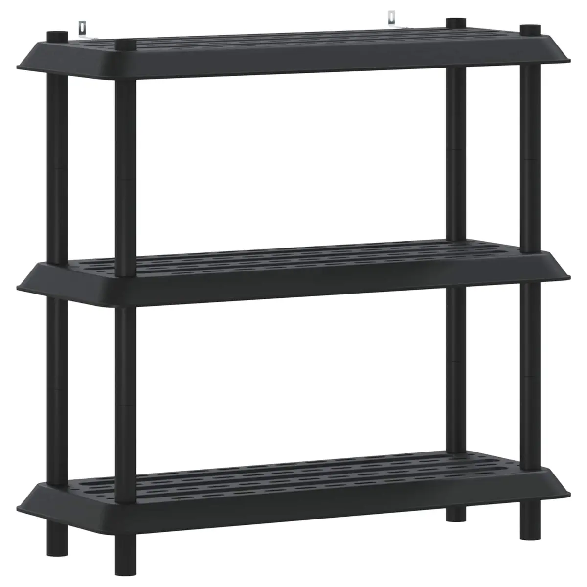 3-Tier Anthracite Shelving Unit for Indoor and Outdoor