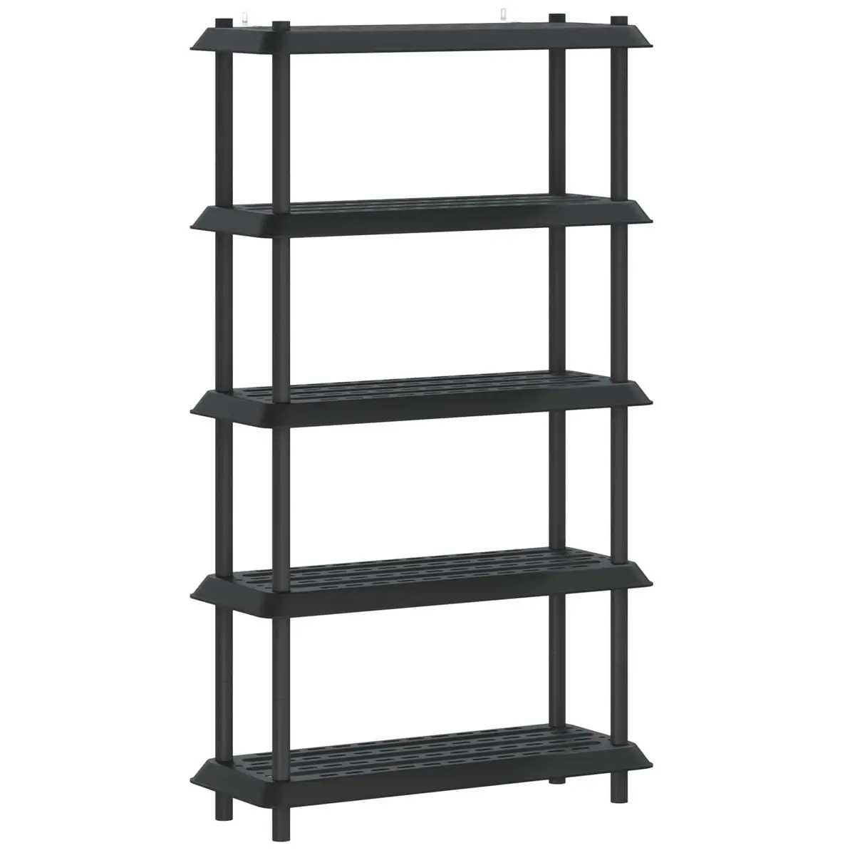 5-Tier Anthracite Shelving Unit 100 x 40 x 177 cm