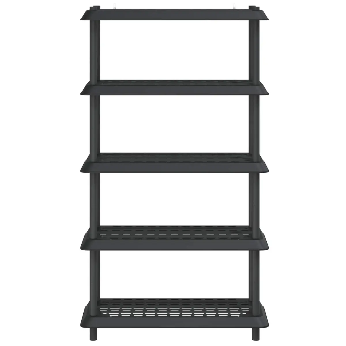 5-Tier Anthracite Shelving Unit 100 x 40 x 177 cm