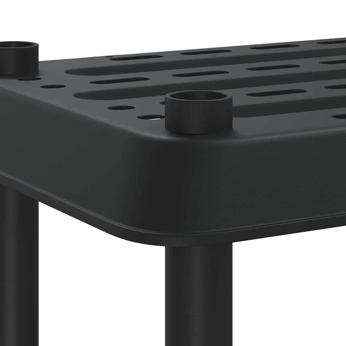 5-Tier Anthracite Shelving Unit 100 x 40 x 177 cm