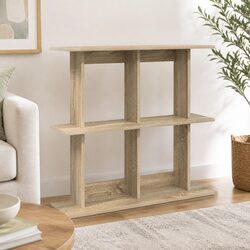 Brown Wall Shelf - Modern Wall-Mounted Storage Unit