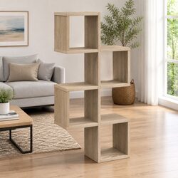 Sonoma Oak Wall-Mounted Shelf for Home Display 76cm