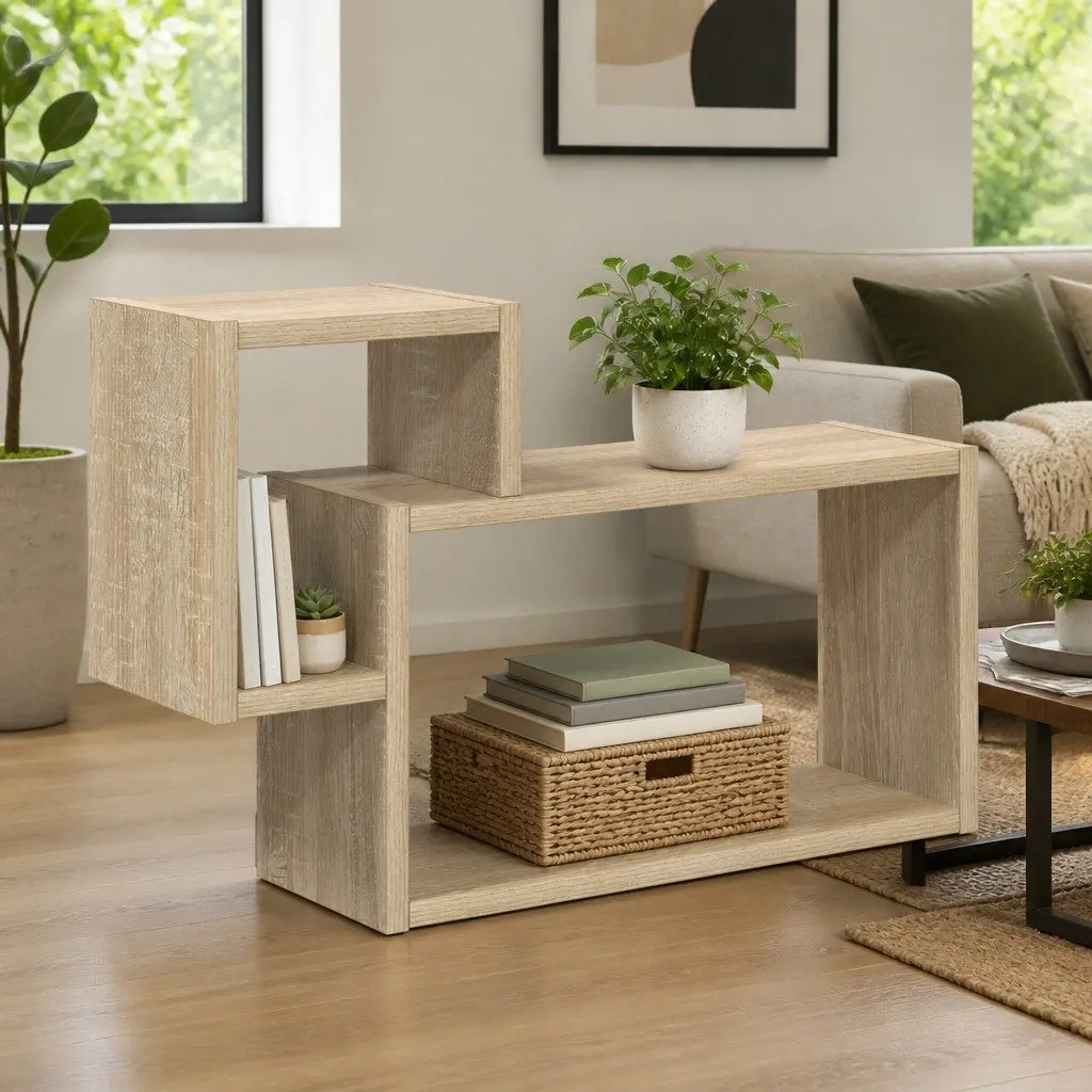 Wall Shelf Brown Modern 55 x 15 x 35 cm Engineered Wood