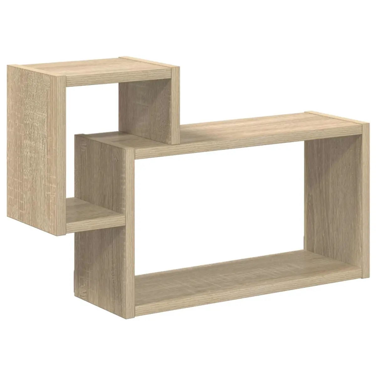 Wall Shelf Brown Modern 55 x 15 x 35 cm Engineered Wood