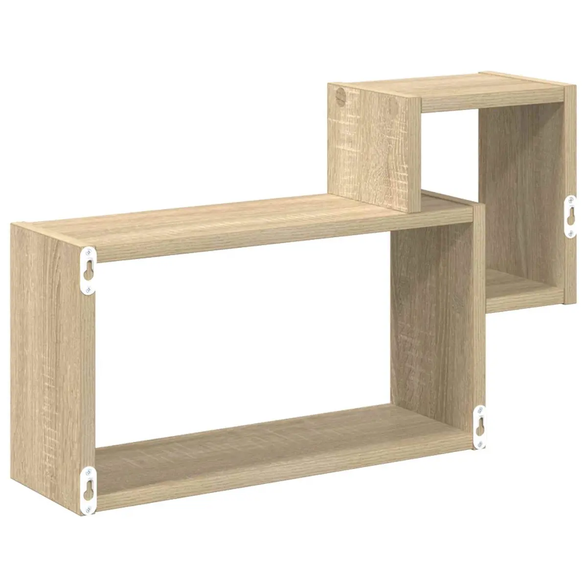 Wall Shelf Brown Modern 55 x 15 x 35 cm Engineered Wood