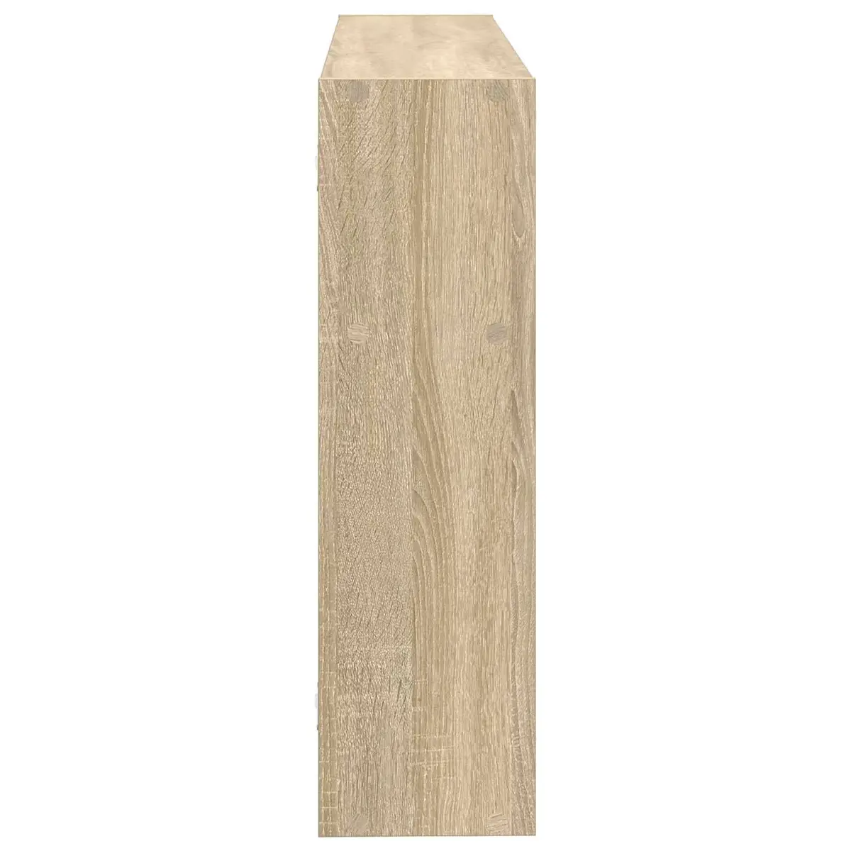 Wall Shelf Wall-Mounted Sonoma Oak Brown Modern Storage Floating Display Ledge