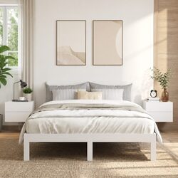 Warm White Bedside Cabinets Set of 2 for Your Home