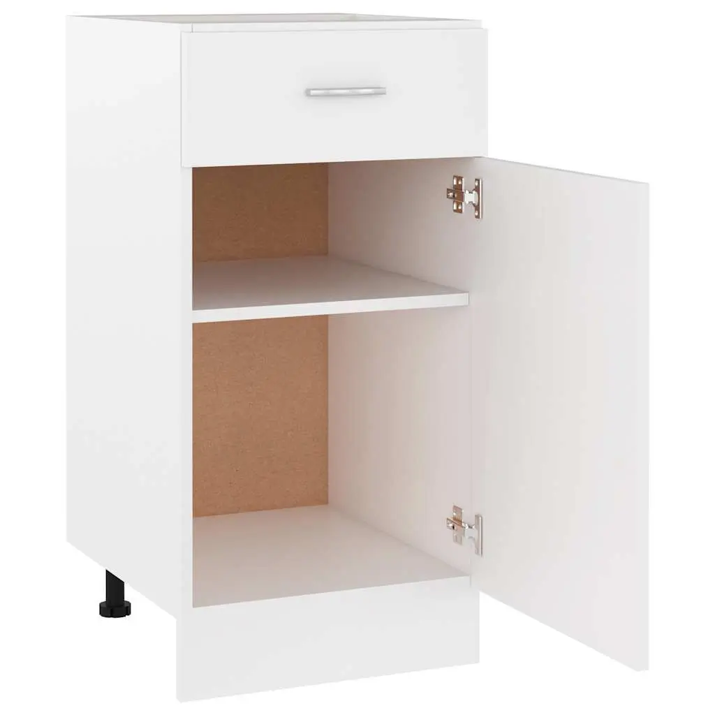 White Kitchen Sideboard with Storage Solutions