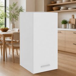 White Hanging Kitchen Cabinet Storage Unit 29.5x31x60cm
