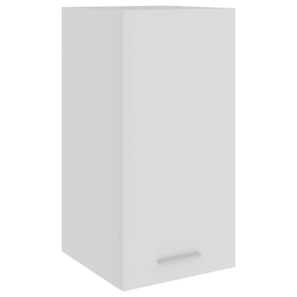 Wall-Mounted Kitchen Cabinet White 29.5x31x60cm Engineered Wood Storage Unit
