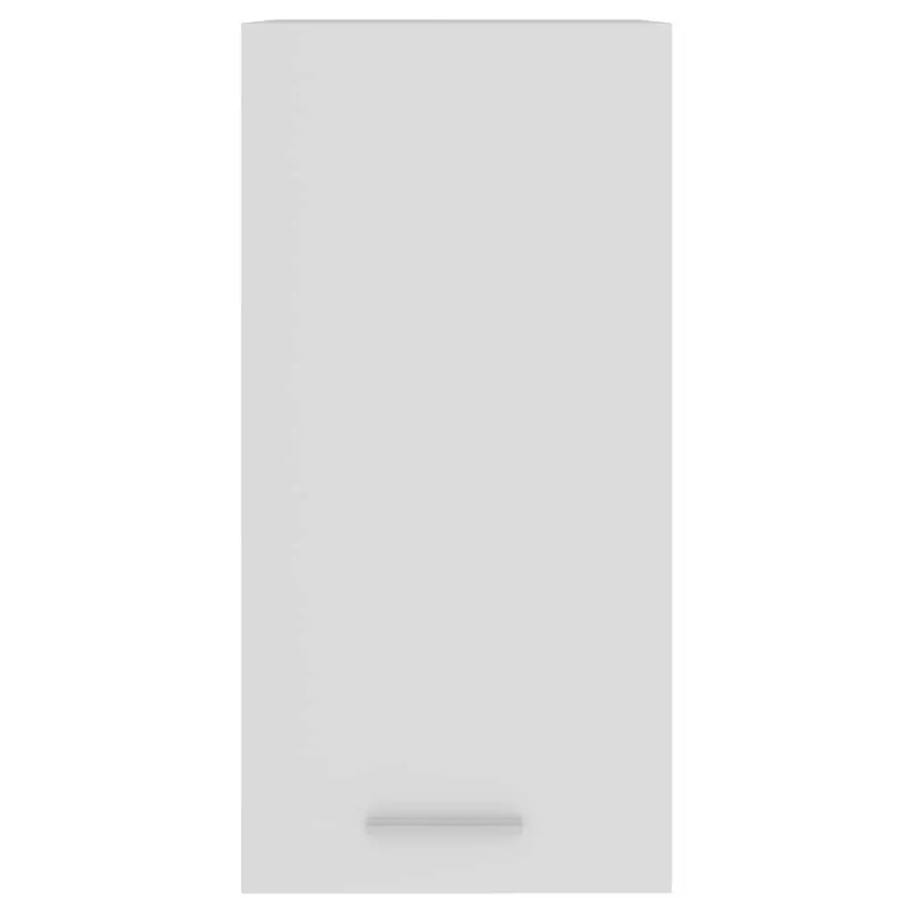 Wall-Mounted Kitchen Cabinet White 29.5x31x60cm Engineered Wood Storage Unit
