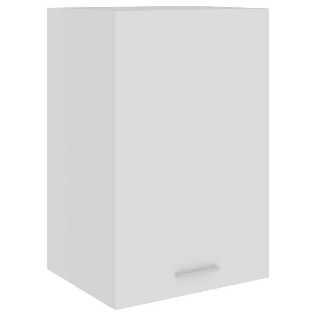White Wall-Mounted Kitchen Storage Cabinet