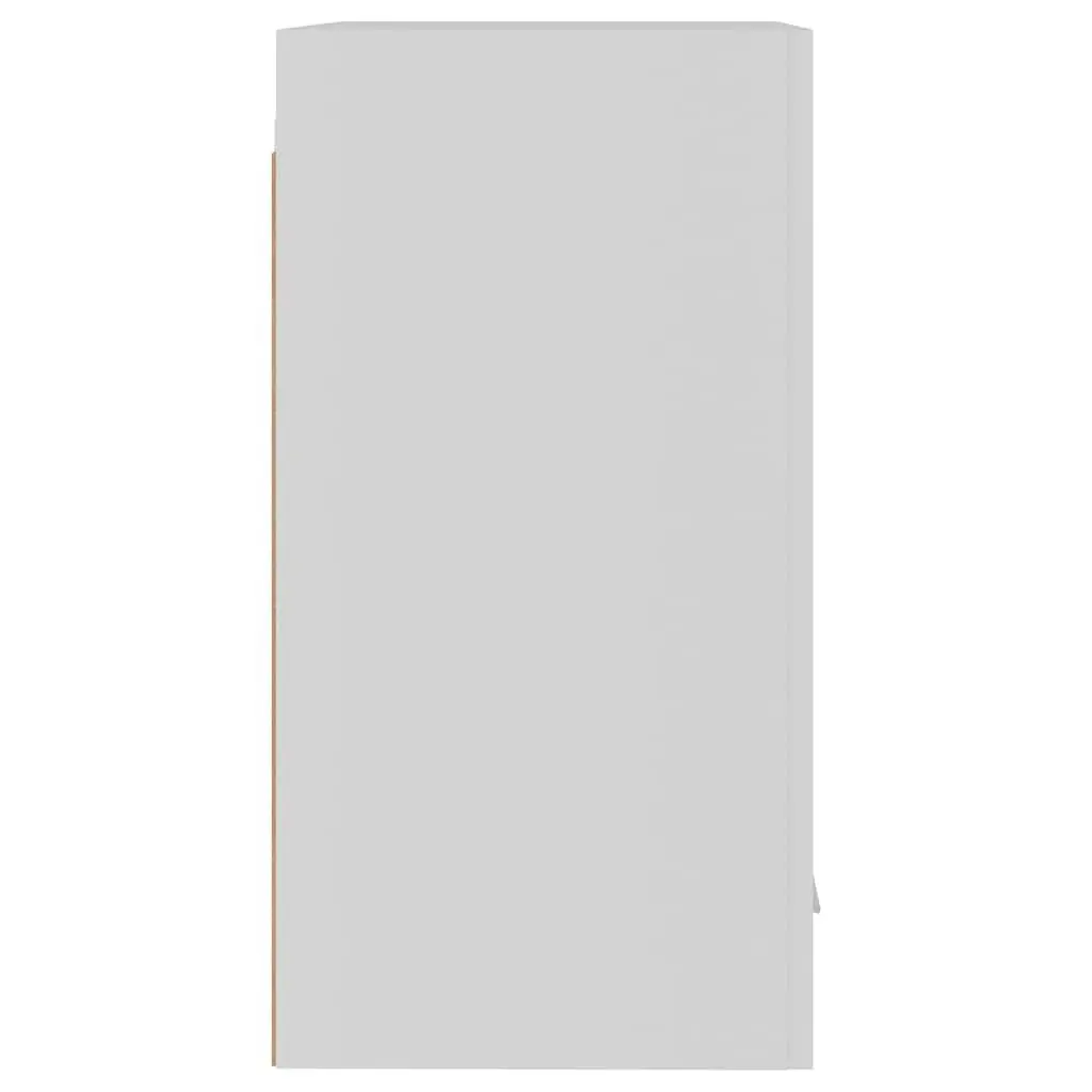 White Wall-Mounted Kitchen Storage Cabinet