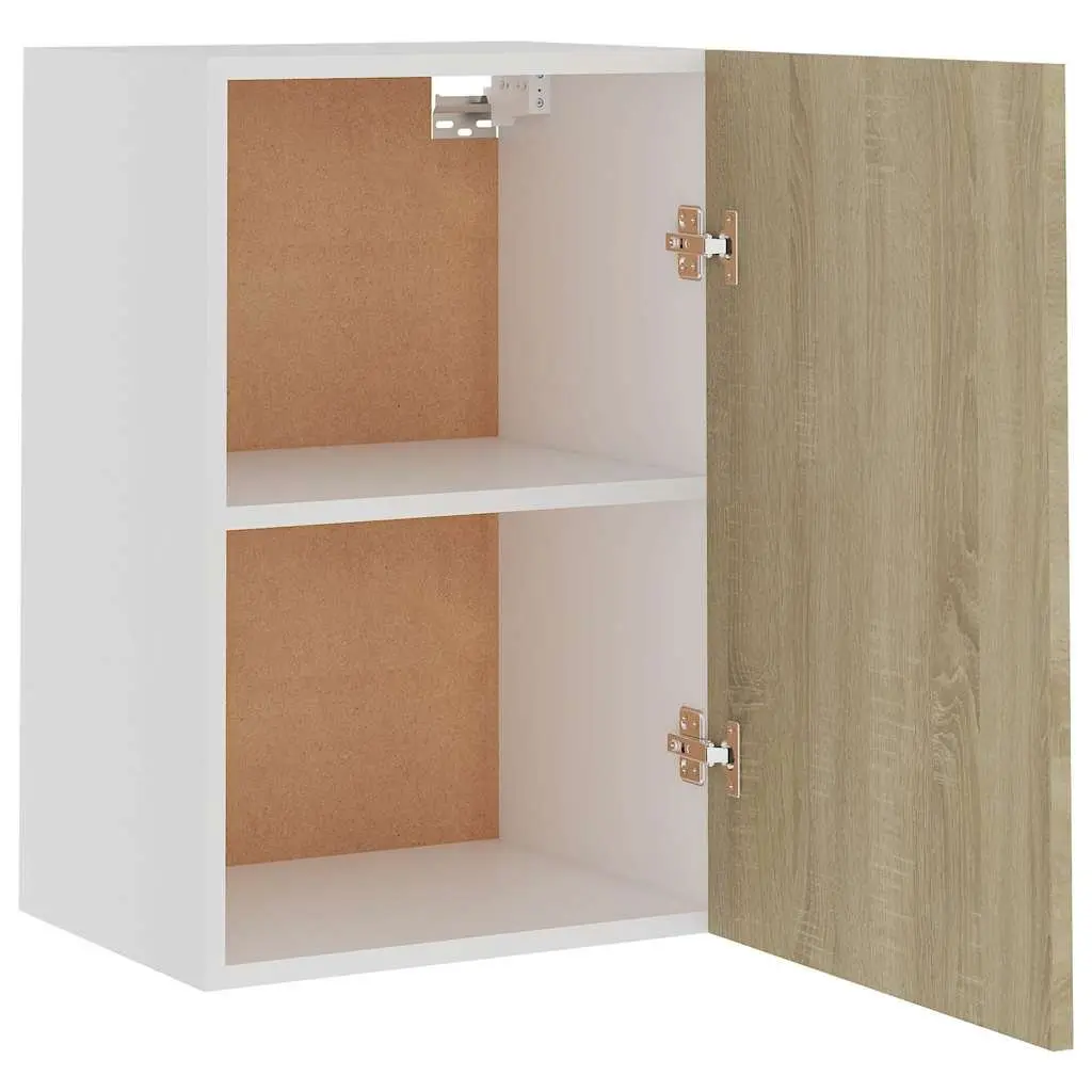 Hanging Kitchen Cabinet Brown Storage Cupboard 39.5 x 31 x 60 cm Engineered Wood