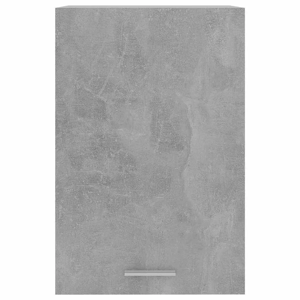 Hanging Kitchen Cabinet Grey Engineered Wood with Shelves