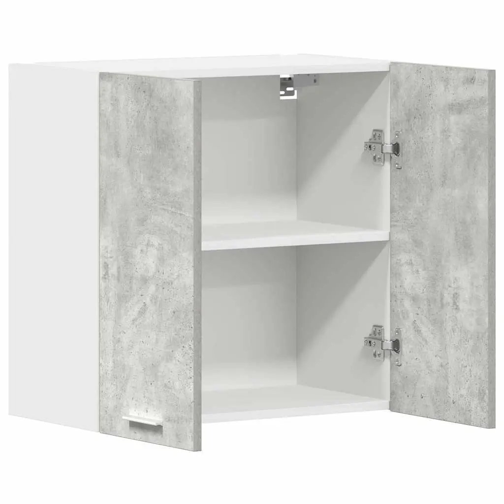Grey Engineered Wood Hanging Kitchen Cabinet
