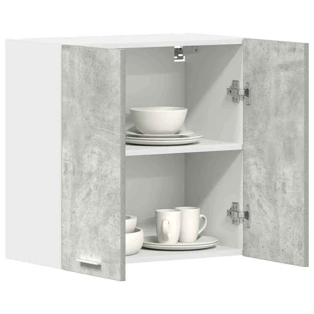 Grey Engineered Wood Hanging Kitchen Cabinet