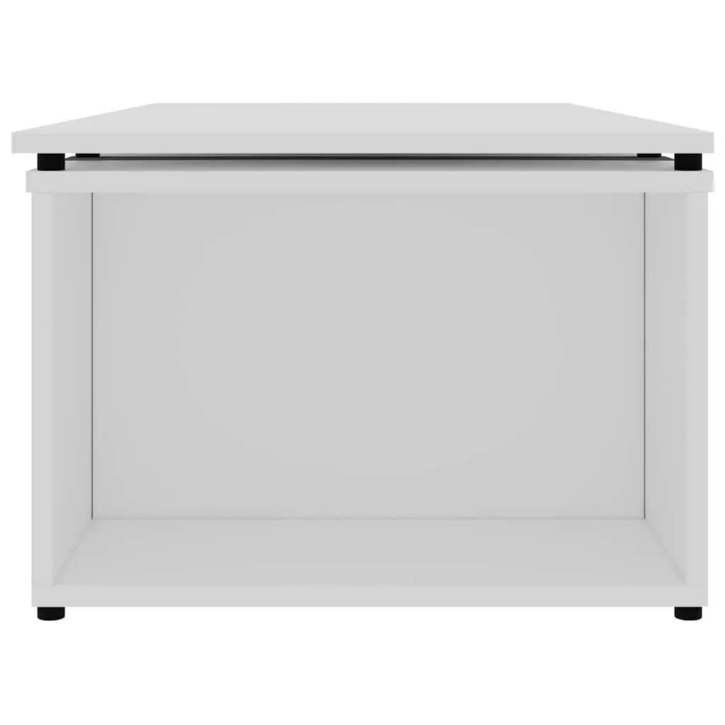 White Coffee Table 150x50x35 cm for Living Rooms
