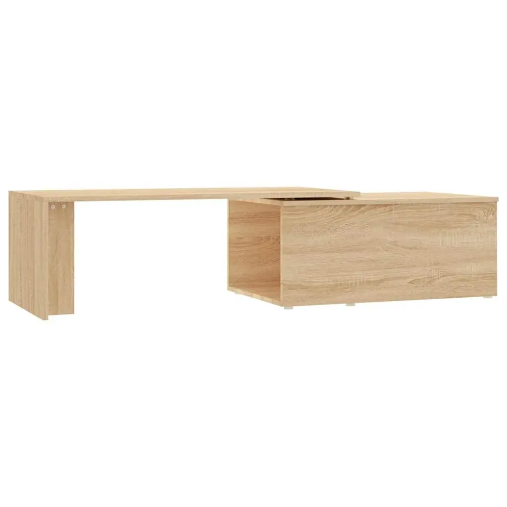 Brown Engineered Wood Coffee Table for Living Room