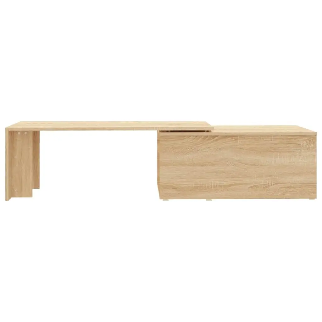 Brown Engineered Wood Coffee Table for Living Room