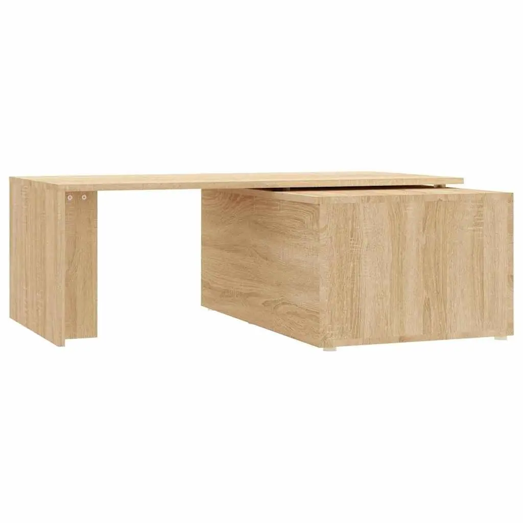 Brown Engineered Wood Coffee Table for Living Room