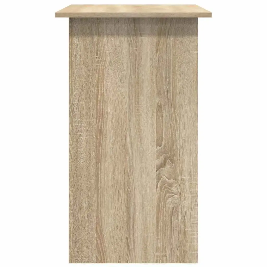 Desk Sonoma Oak 80x45x74 cm Engineered Wood Office Workstation Computer Study