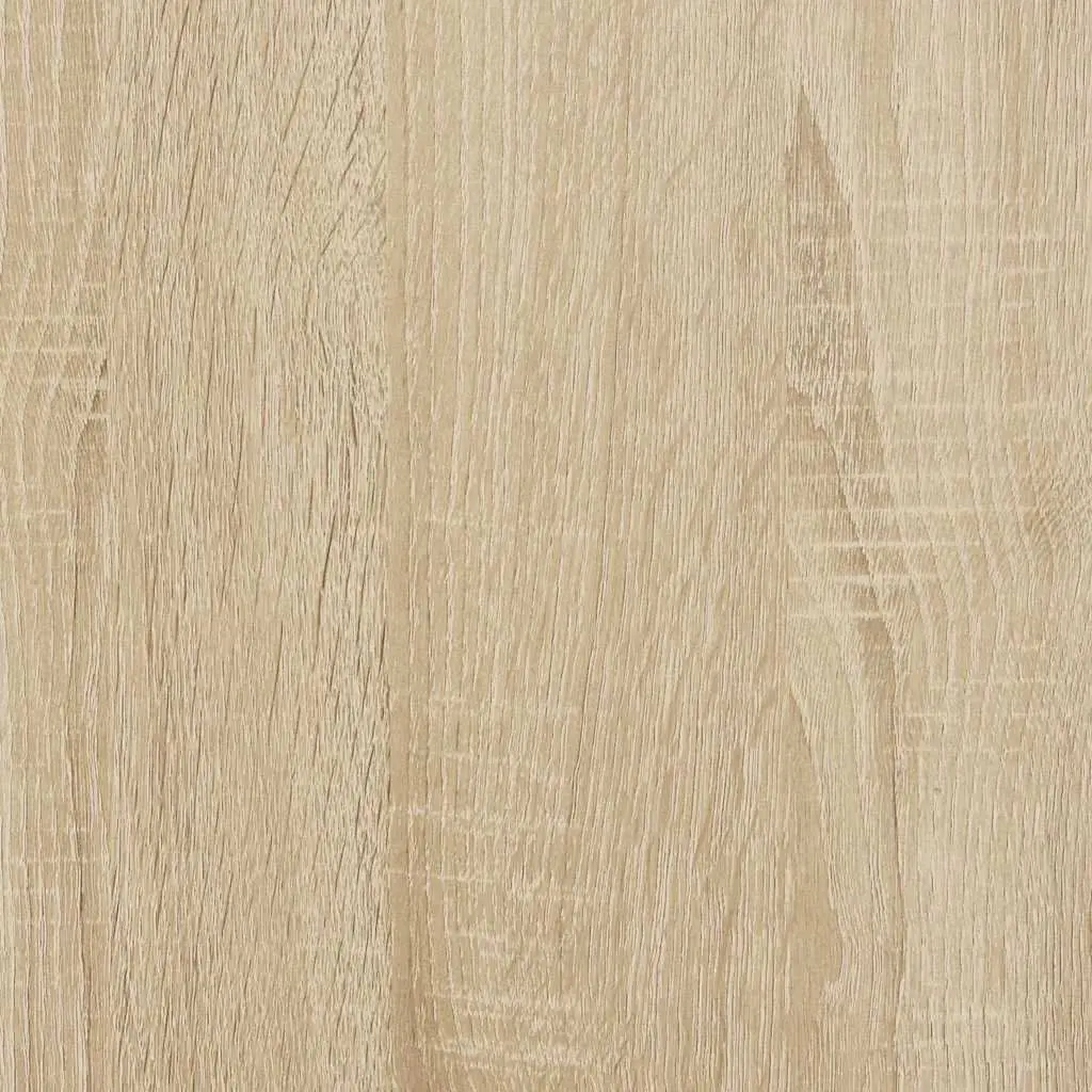 Desk Sonoma Oak 80x45x74 cm Engineered Wood Office Workstation Computer Study