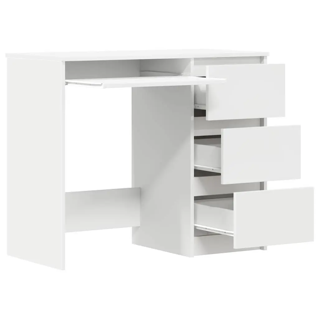 White Desk for Home Office or Study