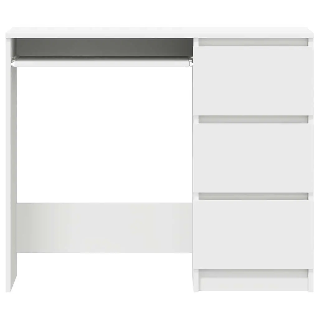 White Desk for Home Office or Study