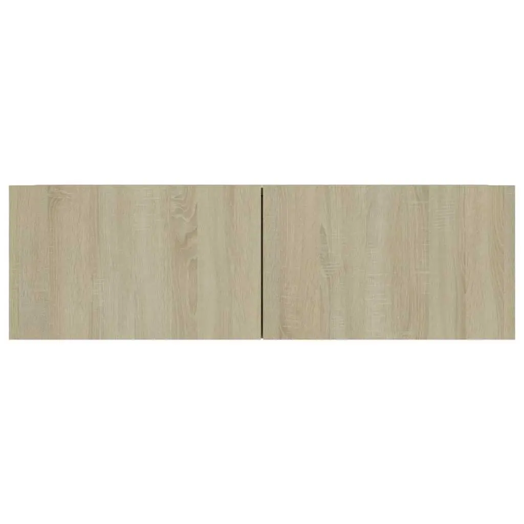 TV Cabinet Brown Wall-Mounted 100 x 30 x 30 cm Engineered Wood