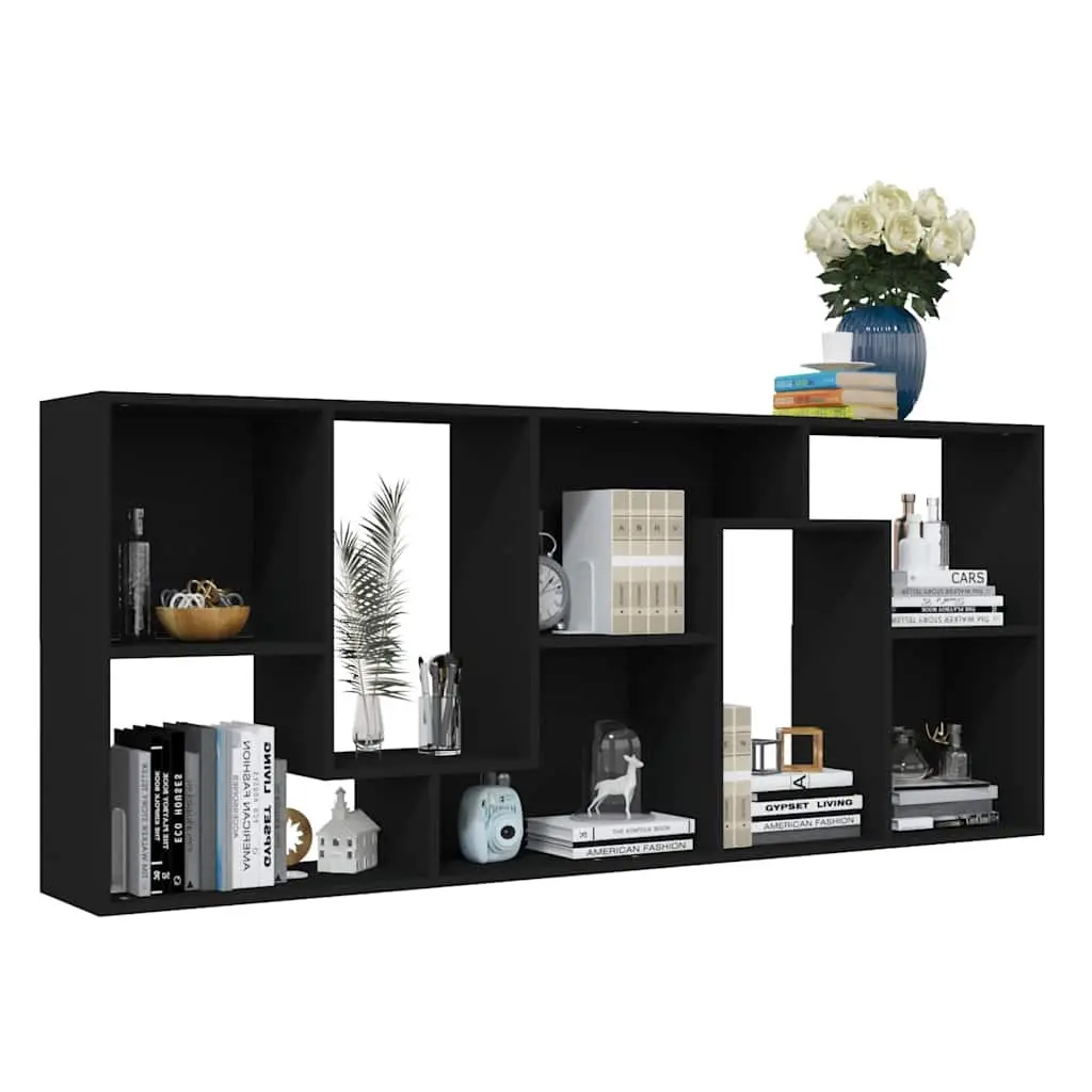 Black Book Cabinet for Organized Living Spaces