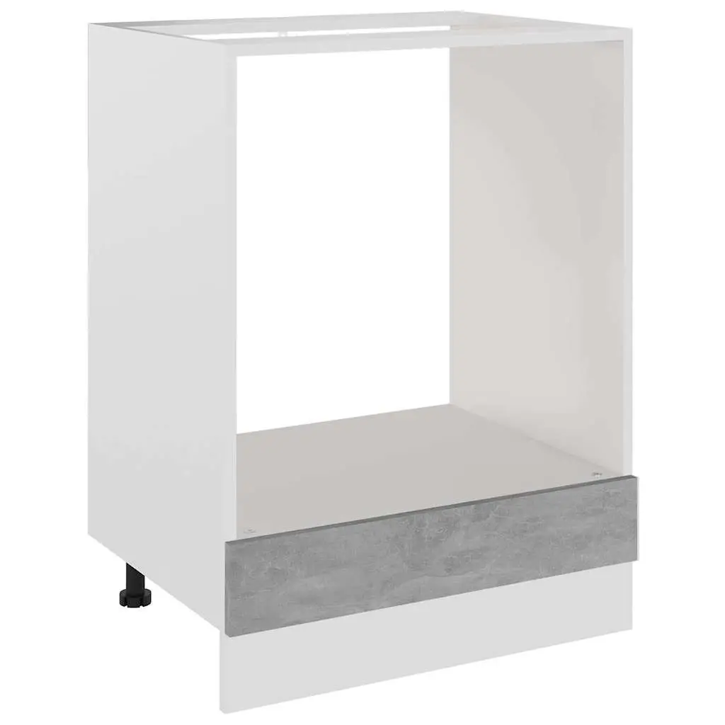 Grey Kitchen Oven Cabinet for Organized Living