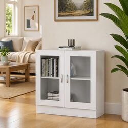 Elegant White Vitrine Cabinet for Stylish Storage