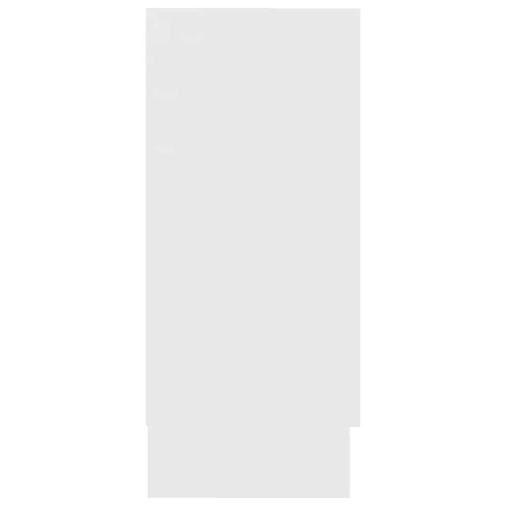 White Vitrine Cabinet for Storage and Display