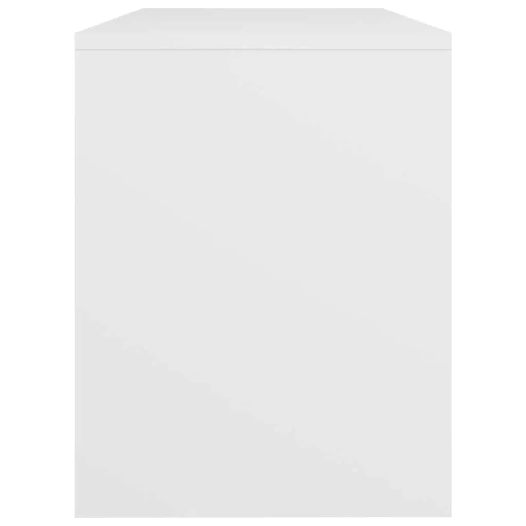 Dressing Stool White 70x35x45 cm Engineered Wood