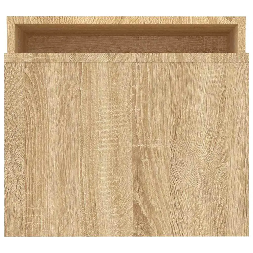 Nesting Coffee Table Set Brown Engineered Wood Accent Side Tables