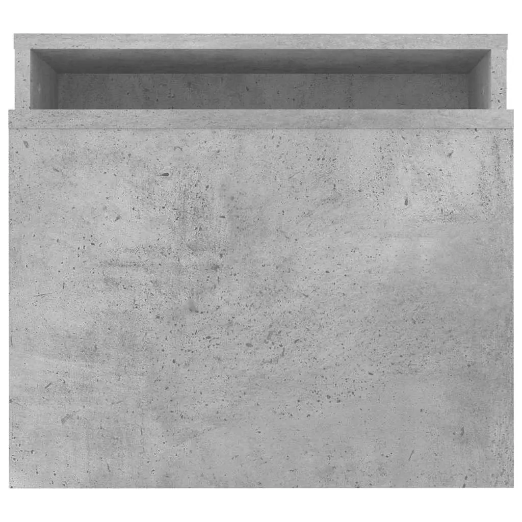 Nesting Tables Set Grey Engineered Wood Coffee Table Living Room Accent