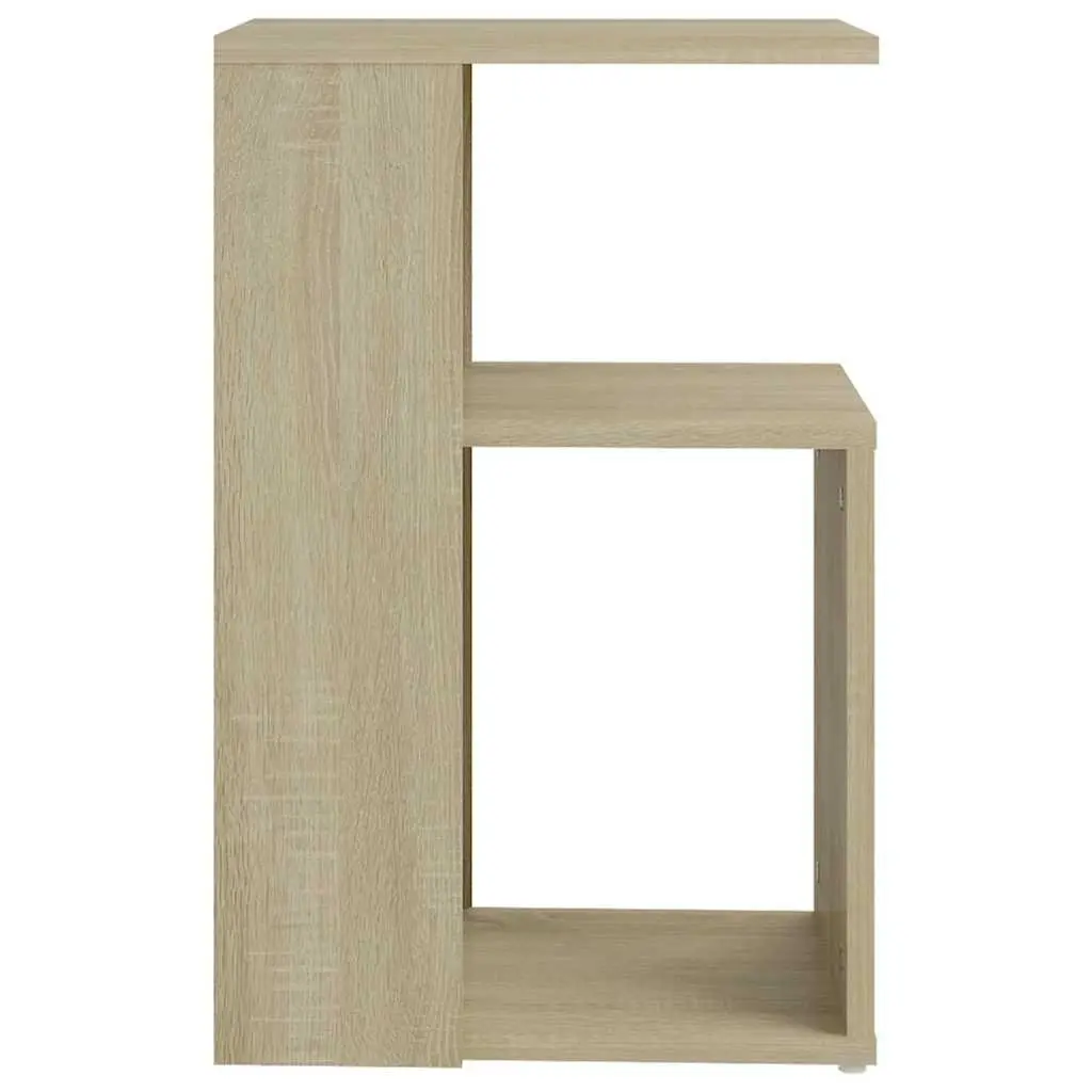 Side Table Storage Sonoma Oak 36x30x56cm Engineered Wood Brown