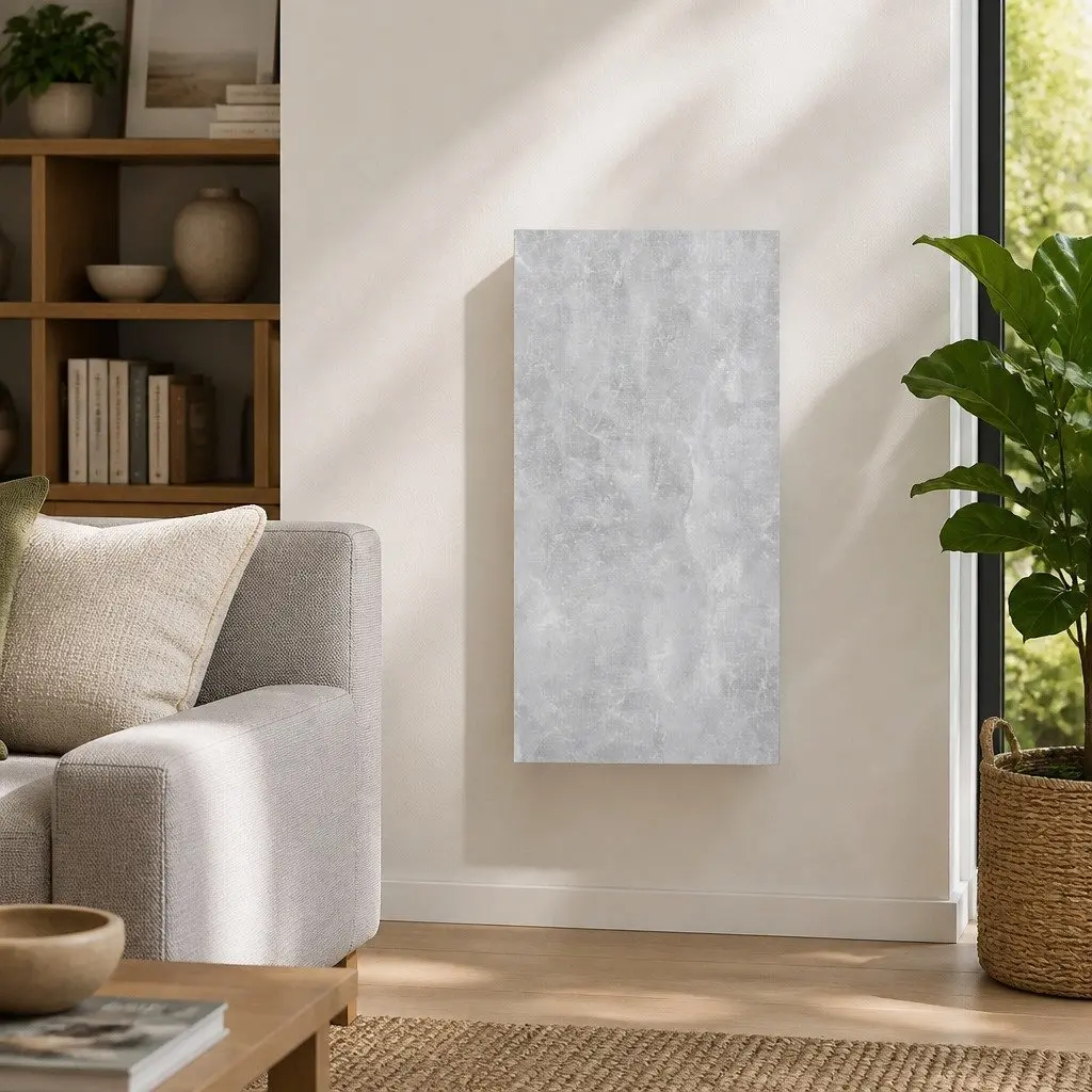Wall-Mounted TV Cabinet Grey Engineered Wood 30.5W x 30H x 60D cm