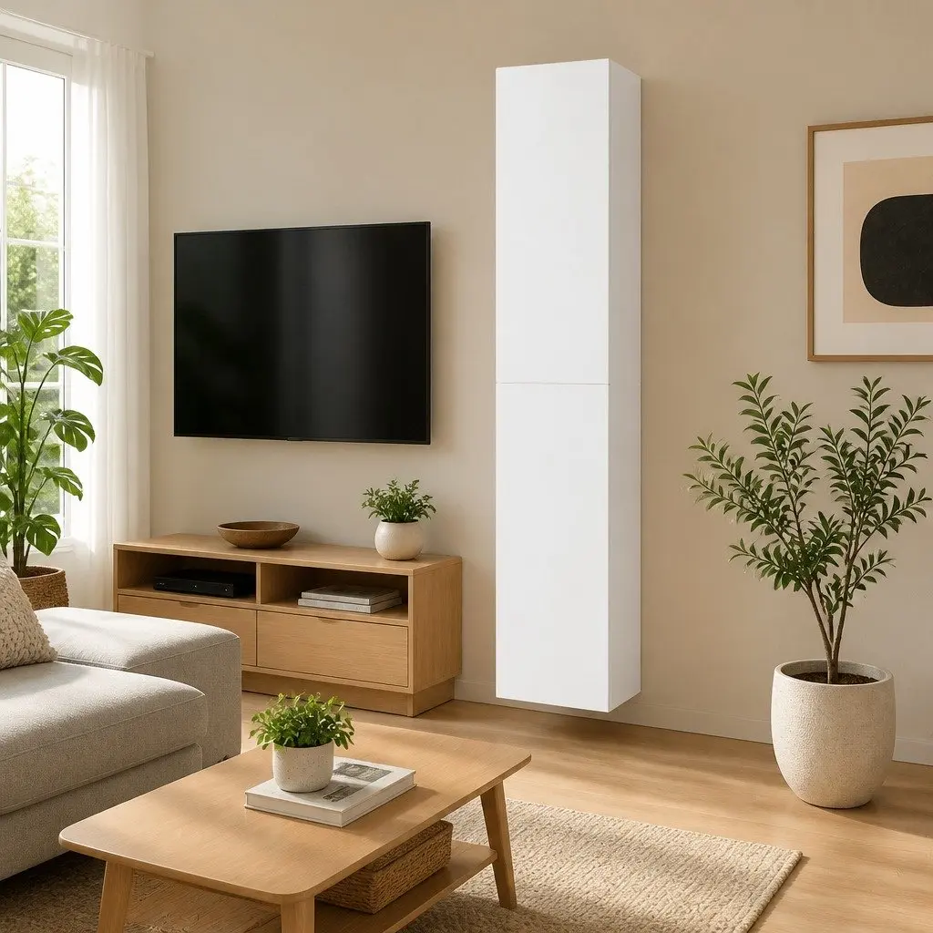 Wall-Mounted TV Cabinet Set for Living Room