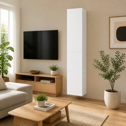Elegant Wall-Mounted TV Cabinet Set for Living Room