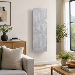 Grey Wall-Mounted TV Cabinet with Shelves 30.5x30x90 cm