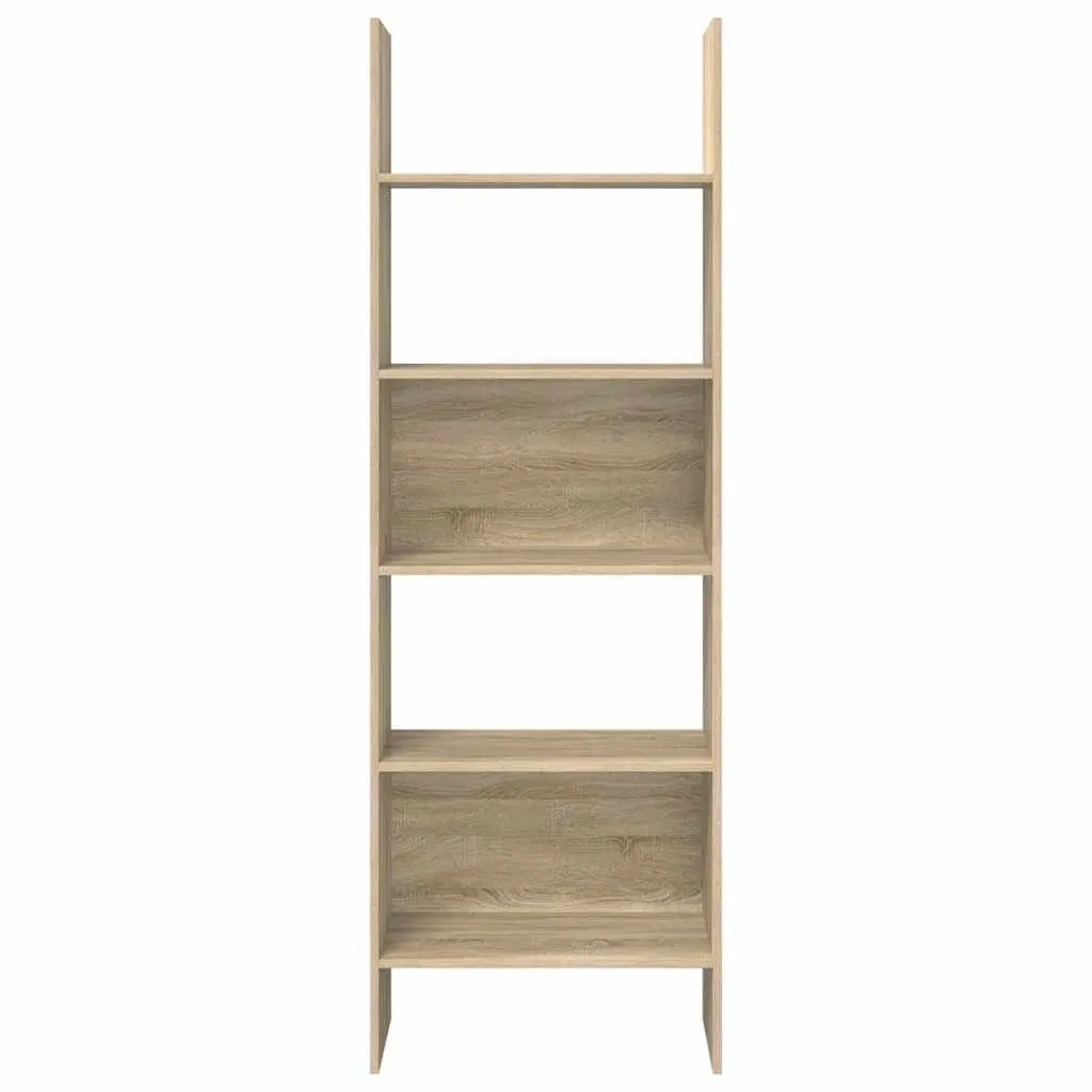 Book Cabinet Sonoma Oak 60x35x180 cm Engineered Wood Shelving Storage Unit