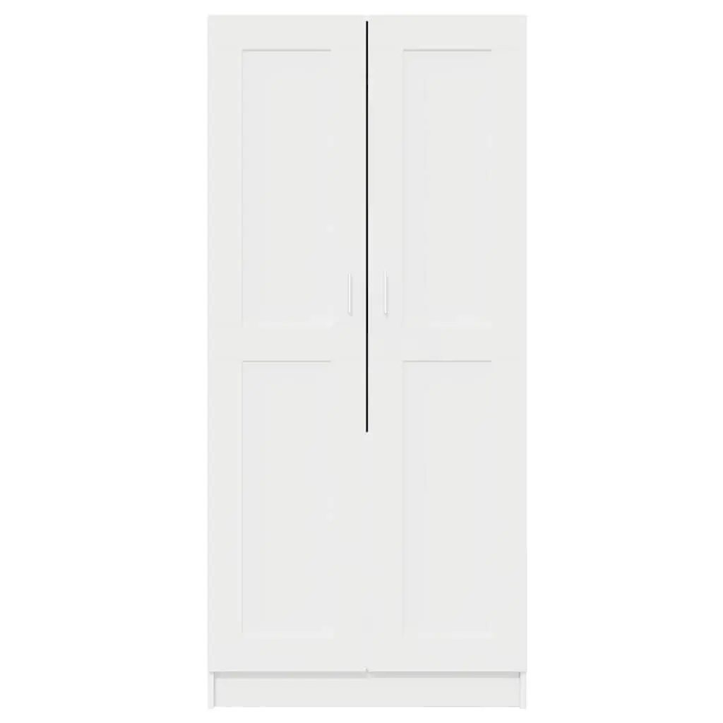 White Wardrobe Cabinet Storage Cupboard Clothing Organizer Bedroom Furniture