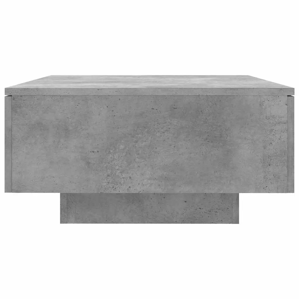 Grey Coffee Table 90x60x31 cm Engineered Wood Accent Table