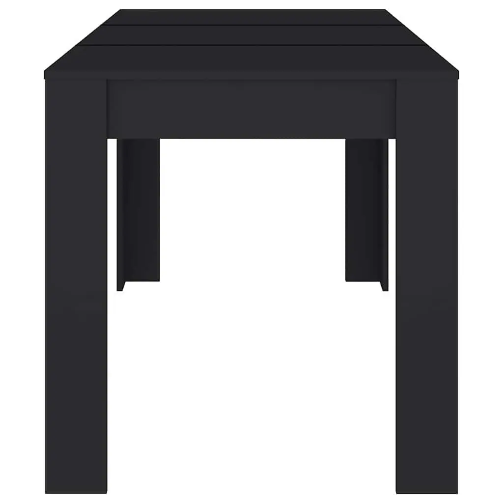 Black Dining Table for Kitchen and Dining Room